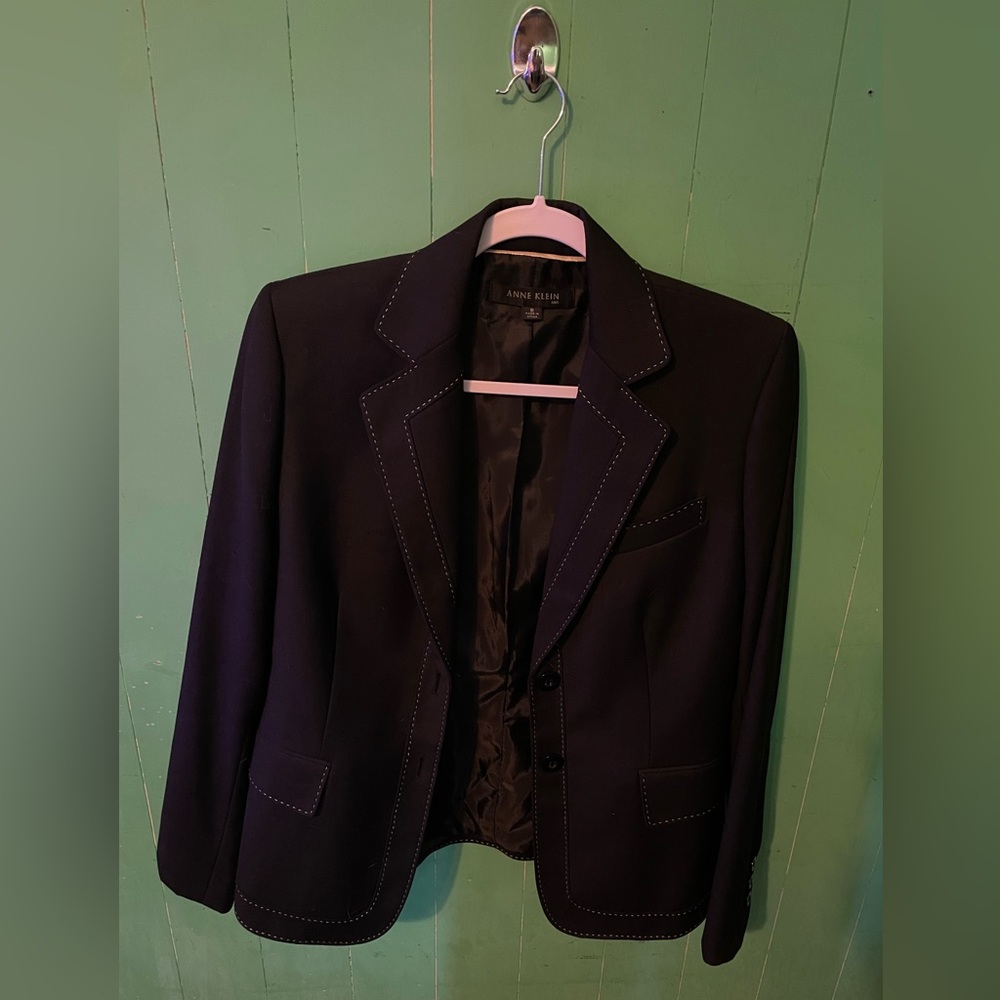 Anne Klein Dark Navy Women's Blazer size 8